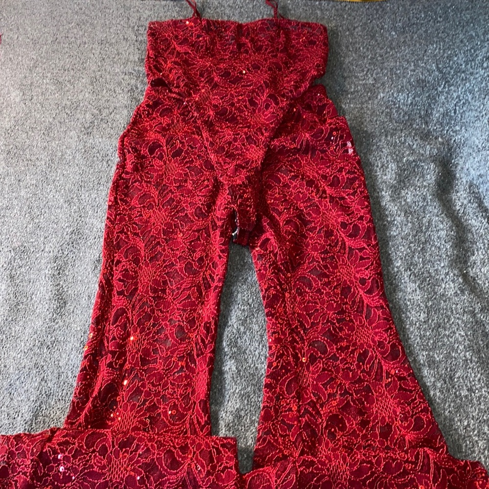 Brand New Burgundy Fashion Nova Set